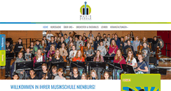 Desktop Screenshot of musikschule-nienburg.de